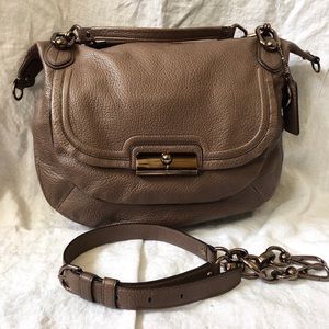 Coach Kristin round elevated hobo/satchel